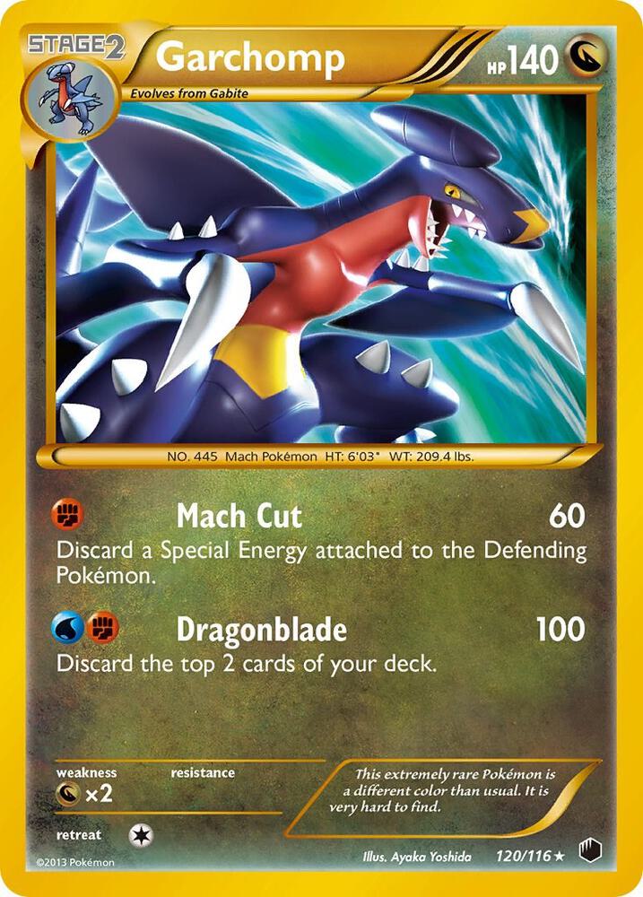 1. Garchomp #120 – Pokémon Plasma Freeze Garchomp #120 – Pokémon Plasma Freeze