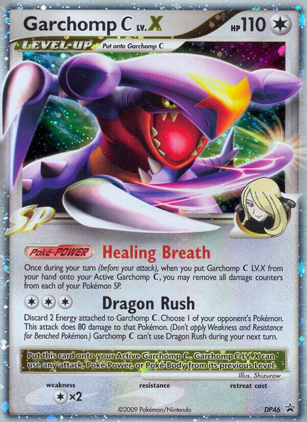 5. Garchomp C LV.X #DP46 – Pokémon Promo Garchomp C LV.X – Pokémon Promo