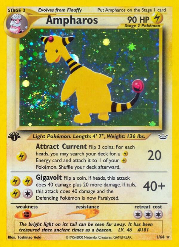 Ampharos (1) Neo Revelation (Holo Rare)