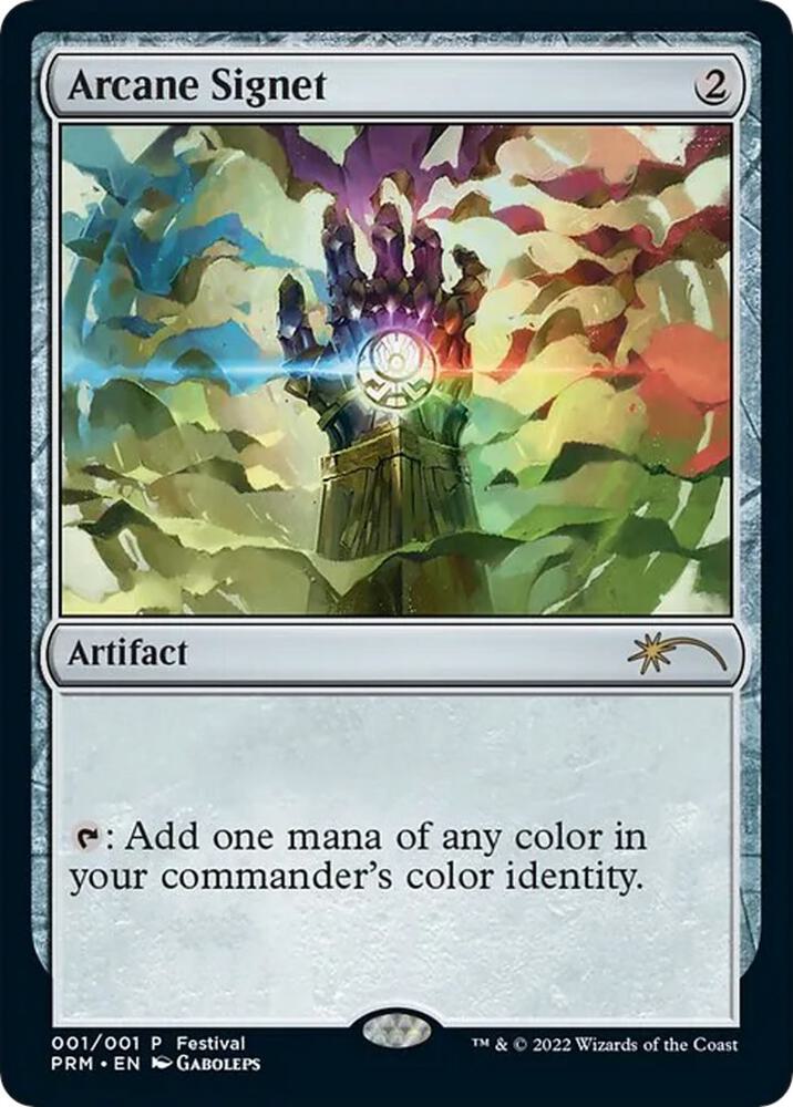 Arcane Signet - MagicFest Cards (MFP) Arcane Signet - MagicFest Cards (MFP)