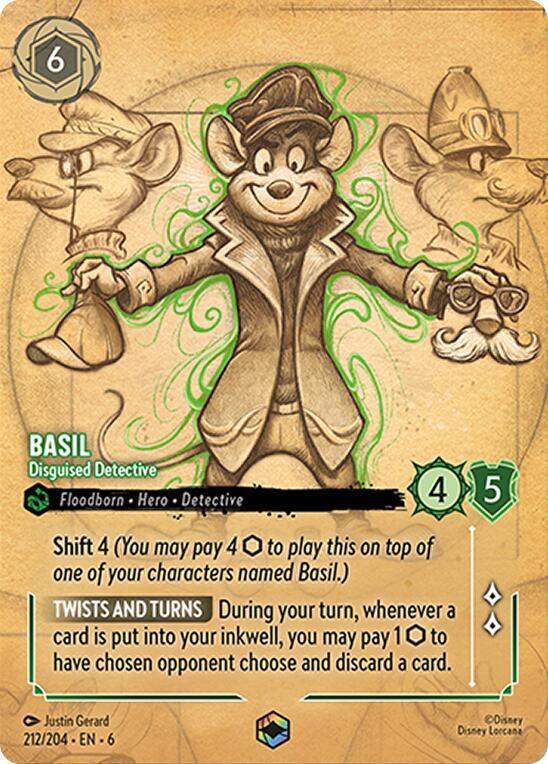 Basil Disguised Detective (Enchanted) Basil Disguised Detective (Enchanted)