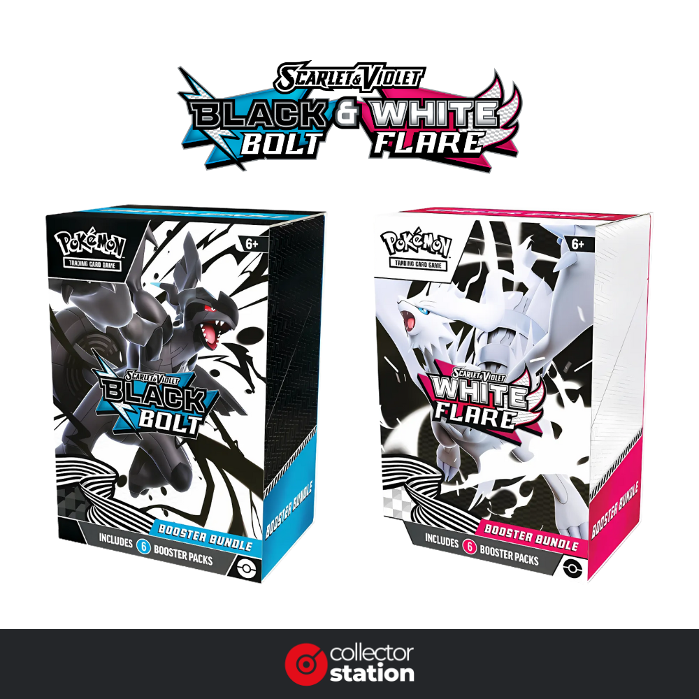 Black Bolt and White Flare The First English Dual Set