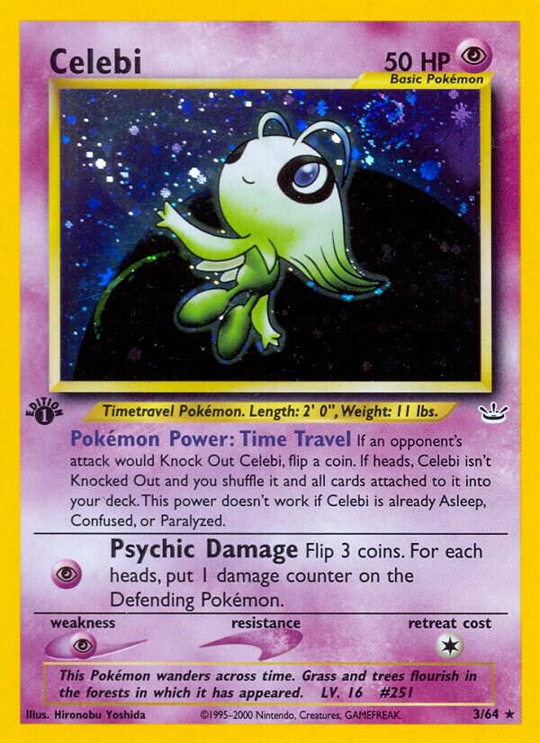 Celebi (3) Neo Revelation (Holo Rare)