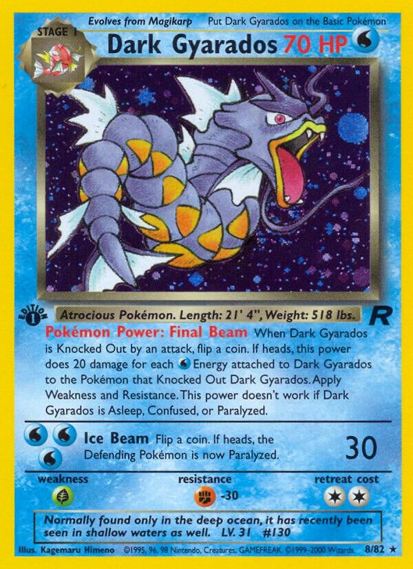 Dark Gyarados (8) Team Rocket (TR)