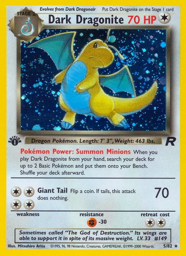 Dragonite (5) Team Rocket (Holo Rare) Dragonite (5) Team Rocket (Holo Rare)