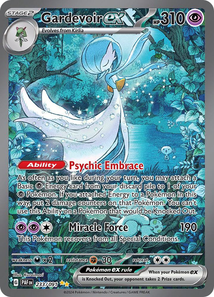 Gardevoir ex (233) Paldean Fates (Special Illustration Rare)