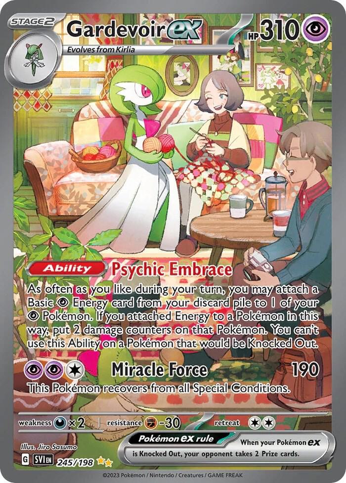 Gardevoir ex (245) Scarlet & Violet Base Set (Special Illustration Rare)