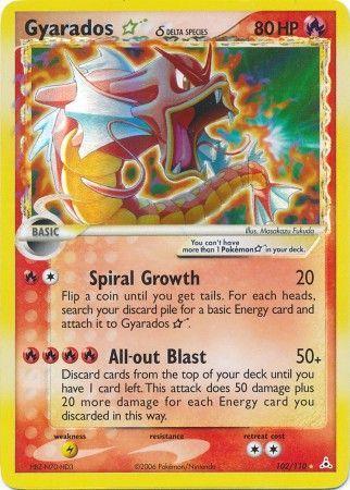 Gyarados Star (Delta Species) - Holon Phantoms (HP)
