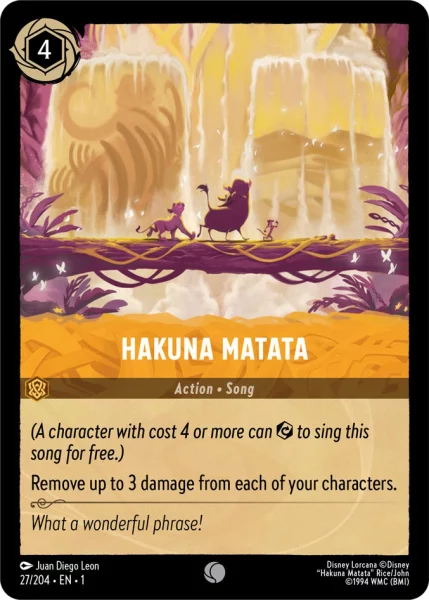 9. Hakuna Matata – The First Chapter (Common) Hakuna Matata – The First Chapter (Common)