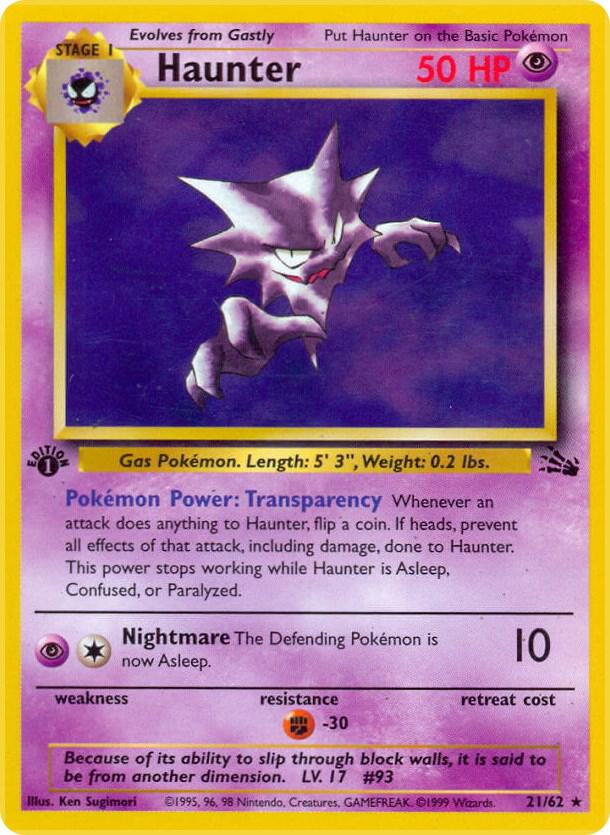 Haunter (21) Fossil (FO)