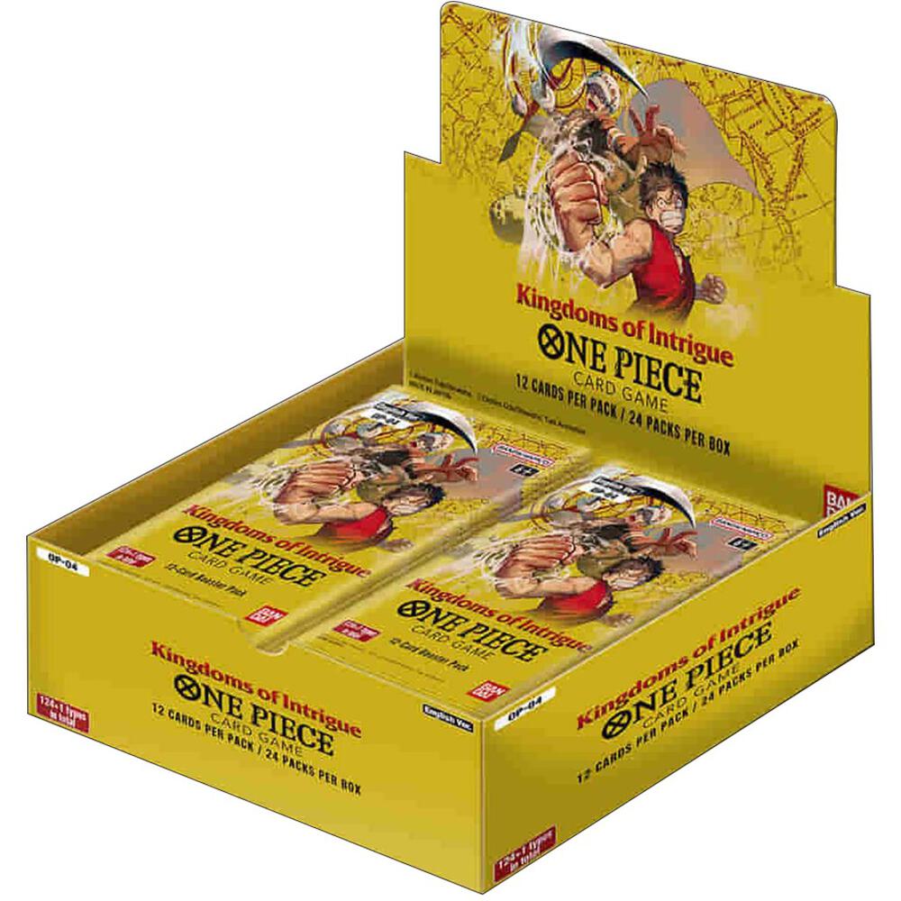 Paramount War (OP 02) Booster Box Kingdoms of Intrigue (OP 04) Booster Box