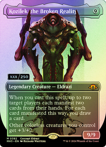 Kozilek, the Broken Reality (Borderless)