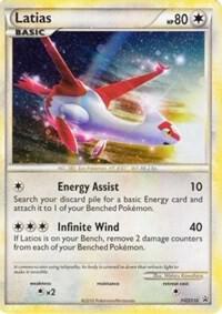 Latias HGSS10 (Cracked Ice Holo)