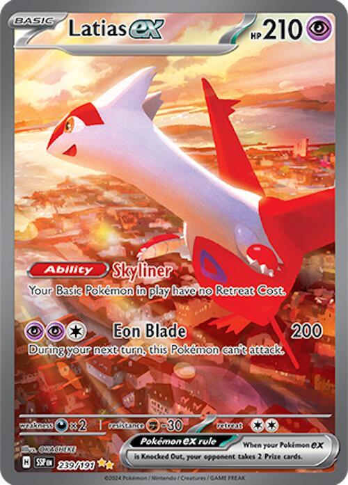 Latias ex 239 Surging Sparks