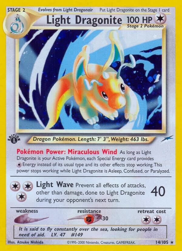 Light Dragonite (14) Neo Destiny (Holo Rare) Light Dragonite (14) Neo Destiny (Holo Rare)