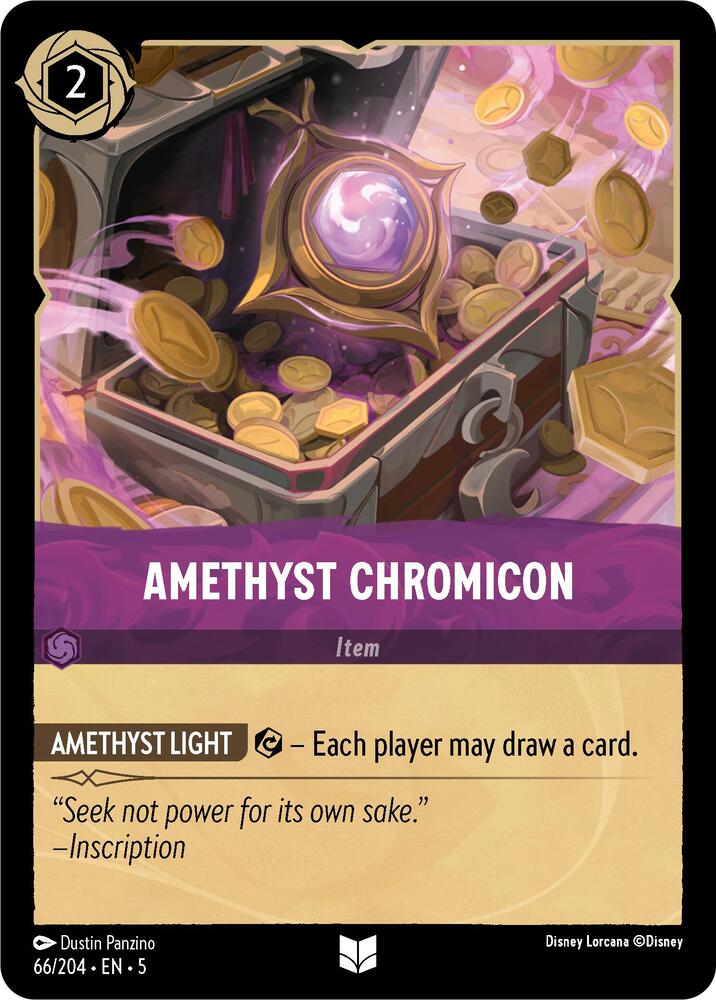 Lorcana Item Cards Amethyst Chromicon Lorcana Item Cards Amethyst Chromicon