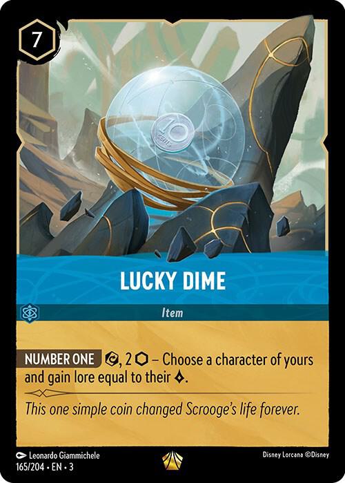 Lorcana Item Cards Lucky Dime Lorcana Item Cards Lucky Dime