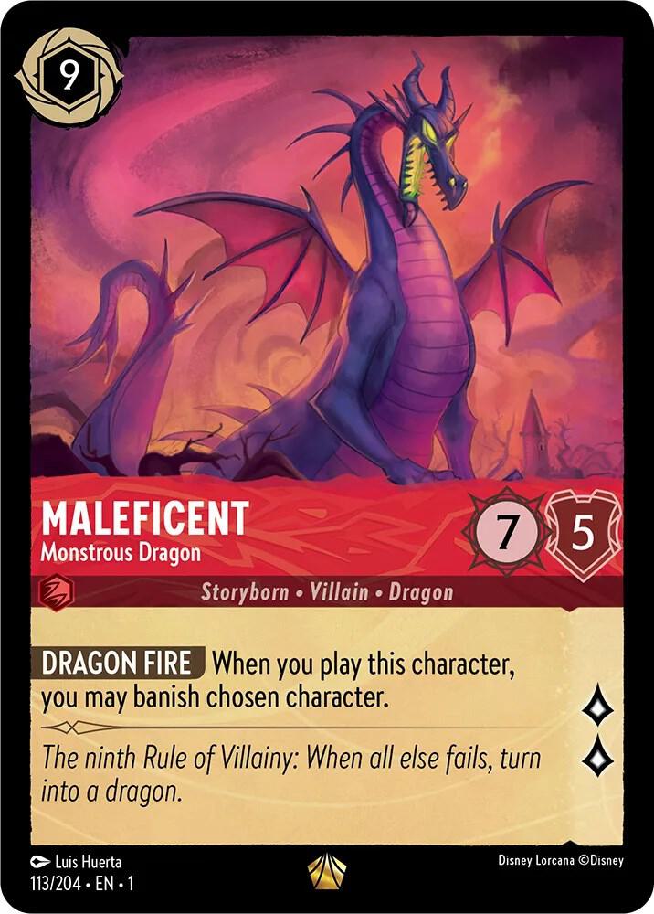 Maleficent Monstrous Dragon (Ruby) Maleficent Monstrous Dragon (Ruby)