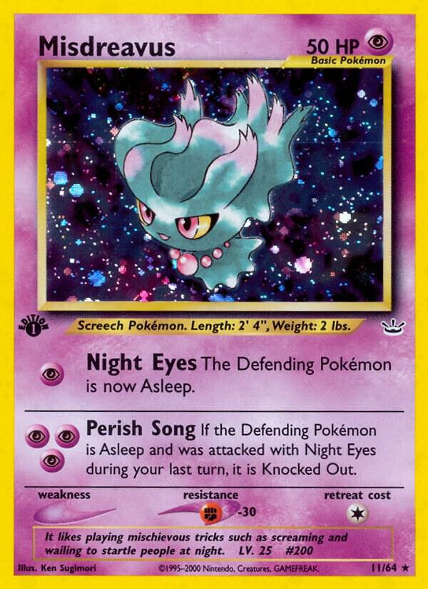 Misdreavus (3) Neo Revelation (Holo Rare)