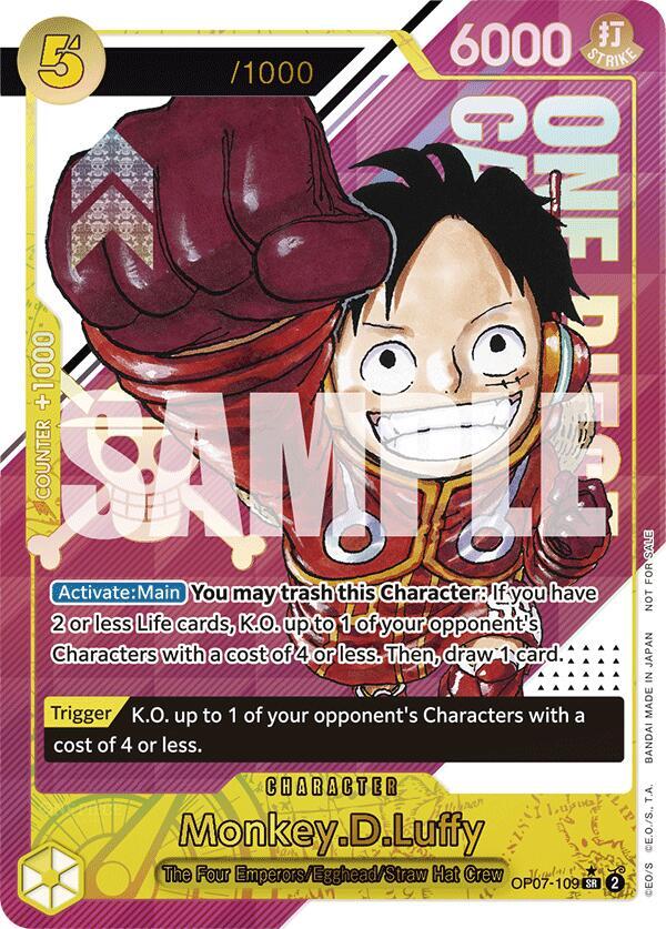 Monkey.D.Luffy (CS 2024 Event Pack) - One Piece Promotion Cards Monkey.D.Luffy (CS 2024 Event Pack) - One Piece Promotion Cards (OP-PR)