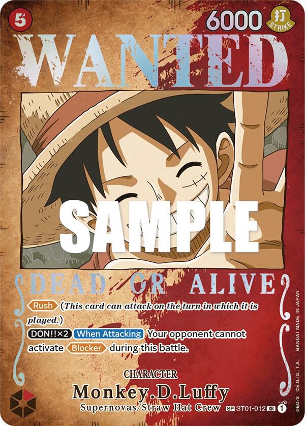 Monkey.D.Luffy (Wanted Poster) - Pillars of Strength Monkey.D.Luffy (Wanted Poster) - Pillars of Strength (OP03)