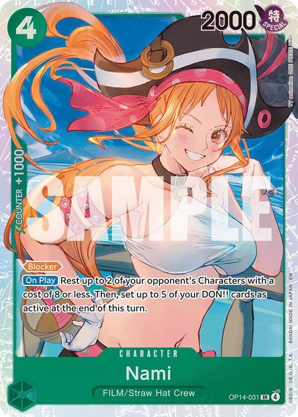 Nami The Azure Sea's Seven (OP14)