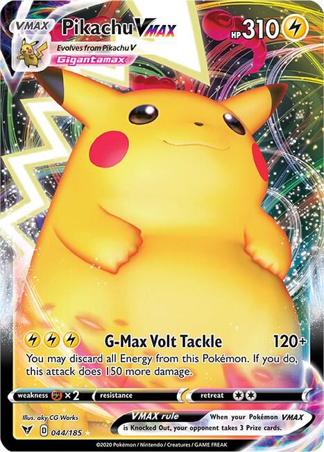 Pikachu VMAX (44) Vivid Voltage (Ultra Rare) Pikachu VMAX (44) Vivid Voltage (Ultra Rare)
