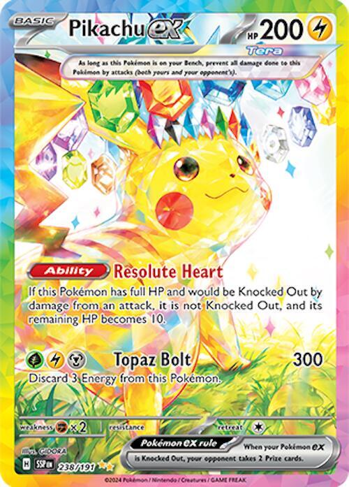 Pikachu ex 238 (Special Illustration Rare) Pikachu ex 238 (Special Illustration Rare)