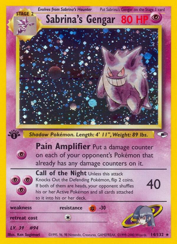 Sabrina's Gengar - Gym Heroes (G1)