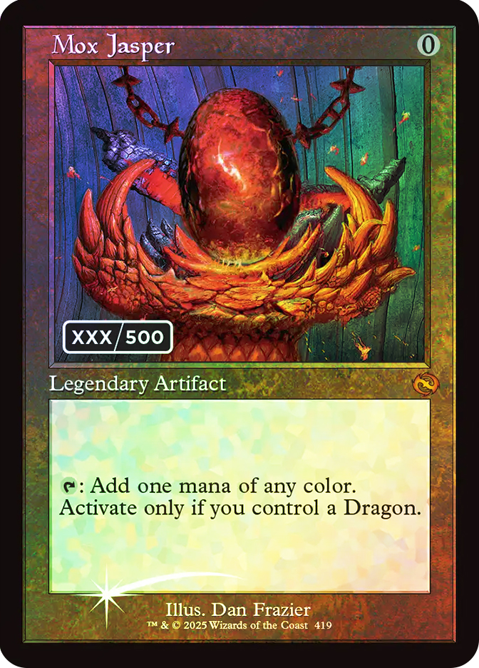 Serialized Retro Frame Mox Jasper