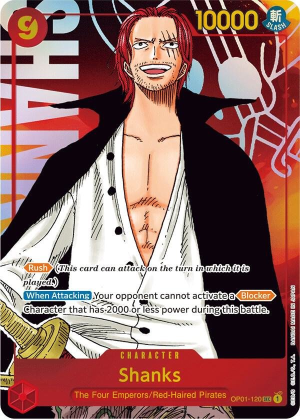 Shanks Parallel Romance Dawn OP01 120