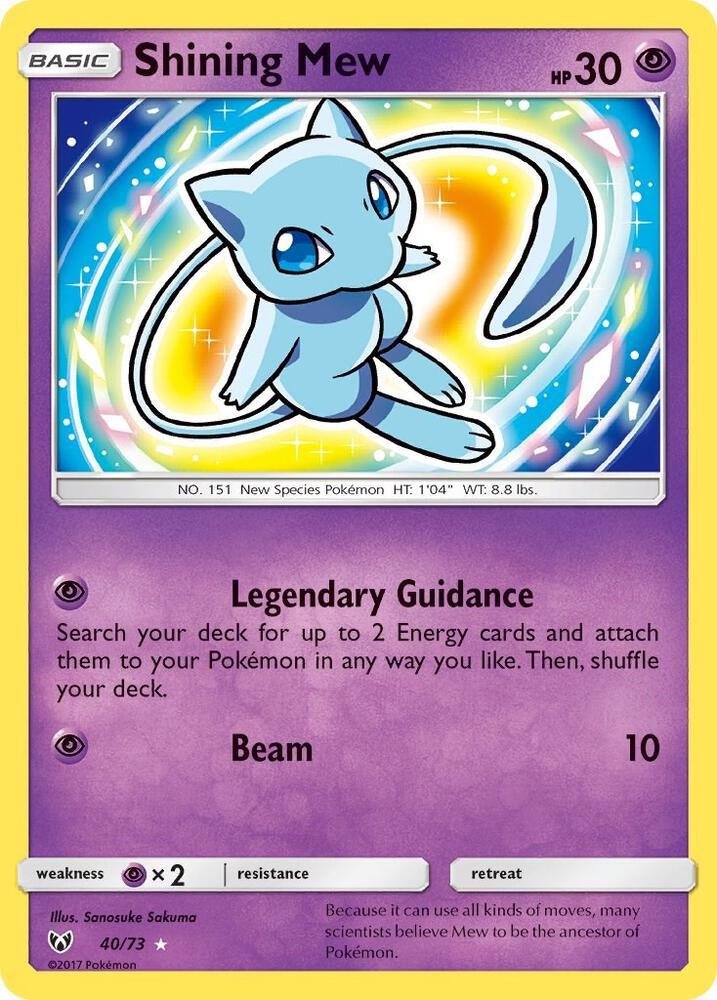 Shining Mew (Shining Legends)