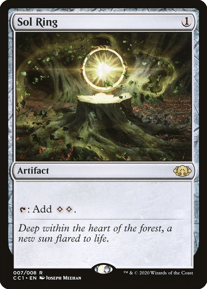 Sol Ring - Commander Collection: Green (CC1) Sol Ring - Commander Collection: Green (CC1)