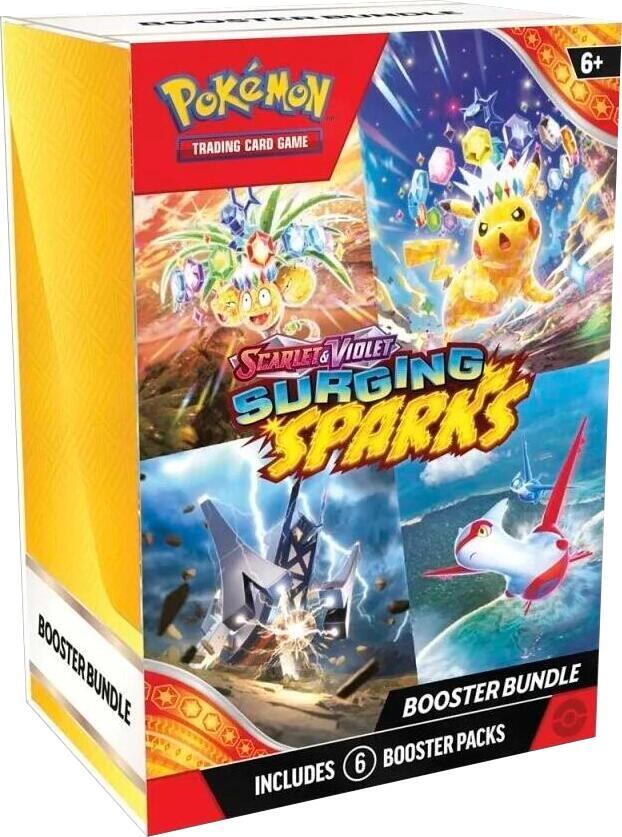 Surging Sparks Booster Bundle SV08 Surging Sparks (SV08) Surging Sparks Booster Bundle SV08 Surging Sparks (SV08)