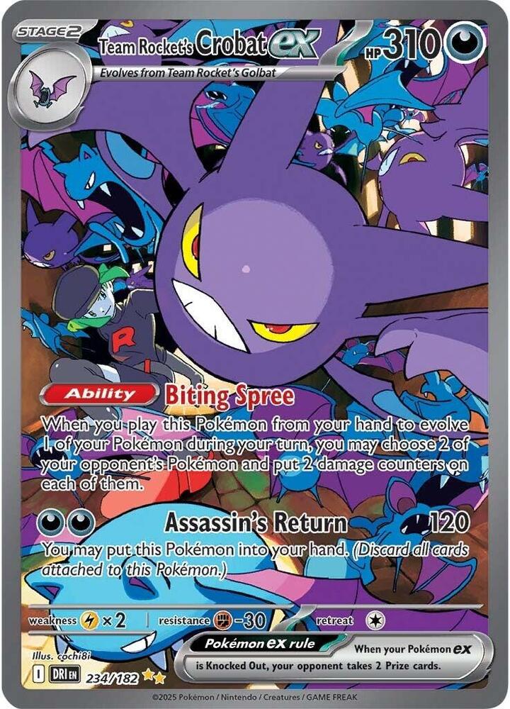 Team Rocket's Crobat ex 234