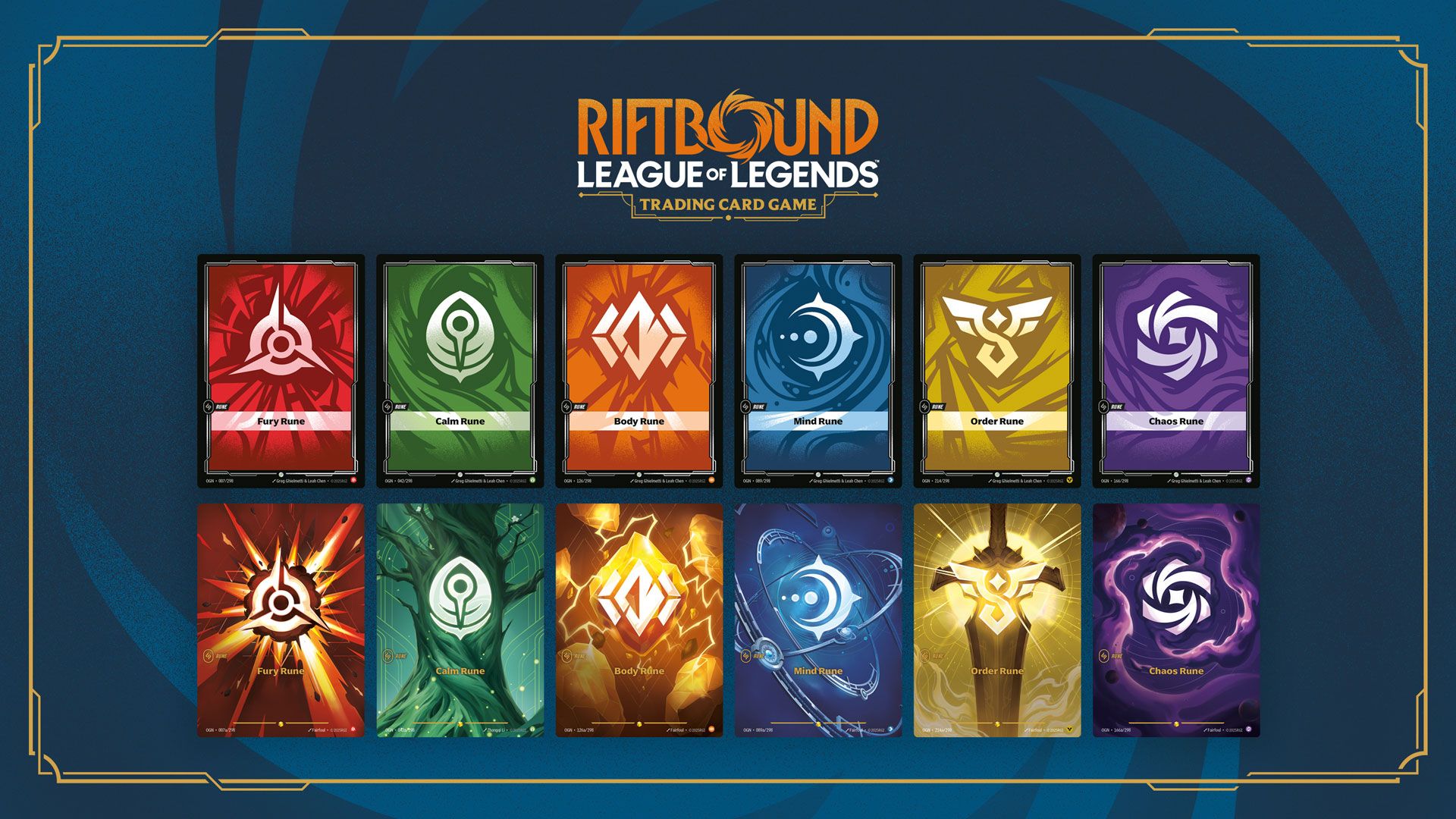 The Six Domains of Riftbound
