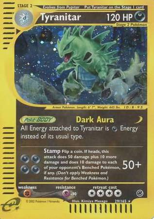 Tyranitar (29) Expedition (Holo Rare)