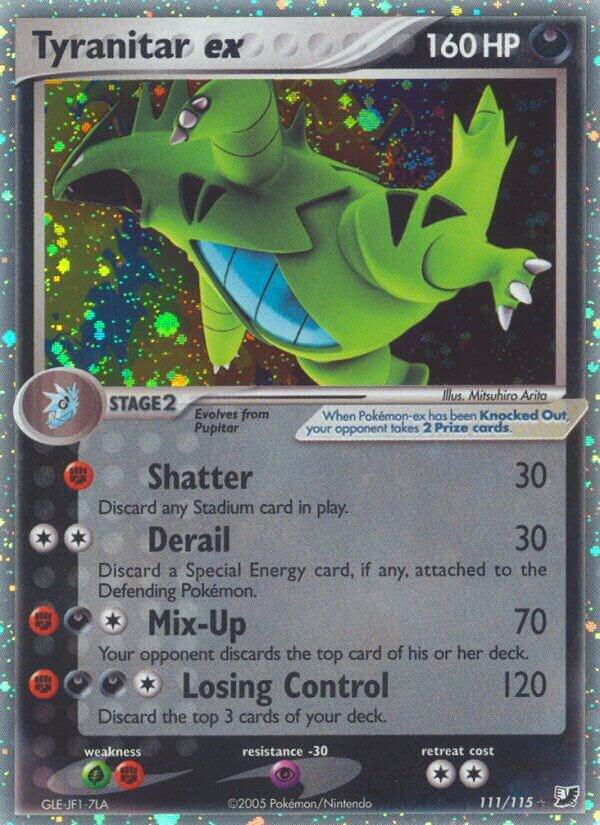 Tyranitar ex (111) Unseen Forces (Ultra Rare)