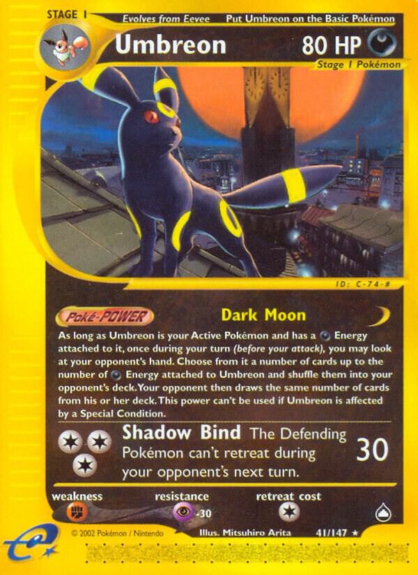 Umbreon Aquapolis (AQ)