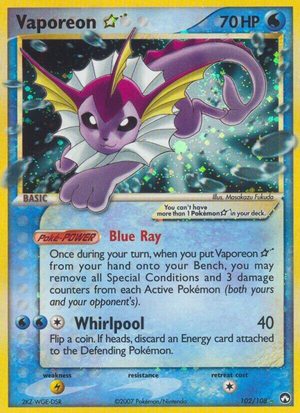 Vaporeon Star - Power Keepers (PK)