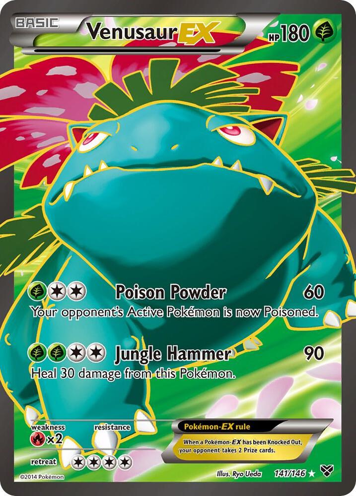 Venusaur EX (141) (Full Art) XY Base Set