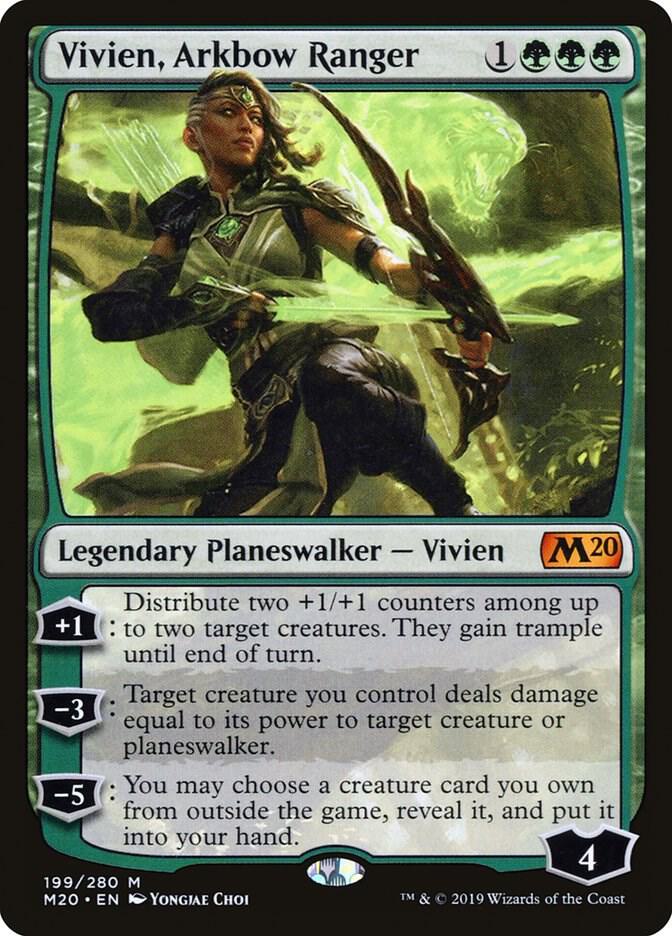 Vivien, Arkbow Ranger - Core Set 2020 (M20) Vivien, Arkbow Ranger - Core Set 2020 (M20)