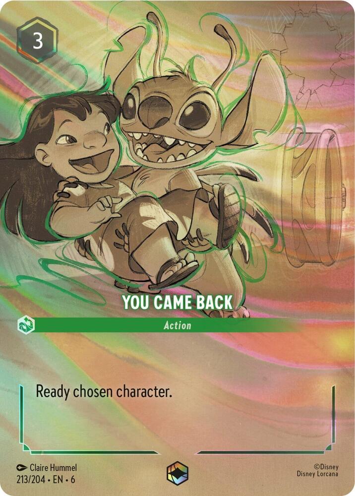 You Came Back (Enchanted) You Came Back (Enchanted)
