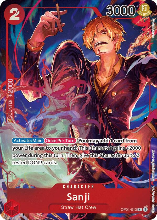 5. Sanji (Alternate Art - Red) Sanji (Alternate Art - Red)