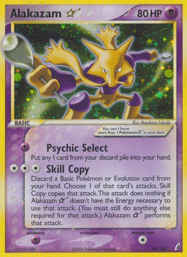Alakazam Star (99) Crystal Guardians
