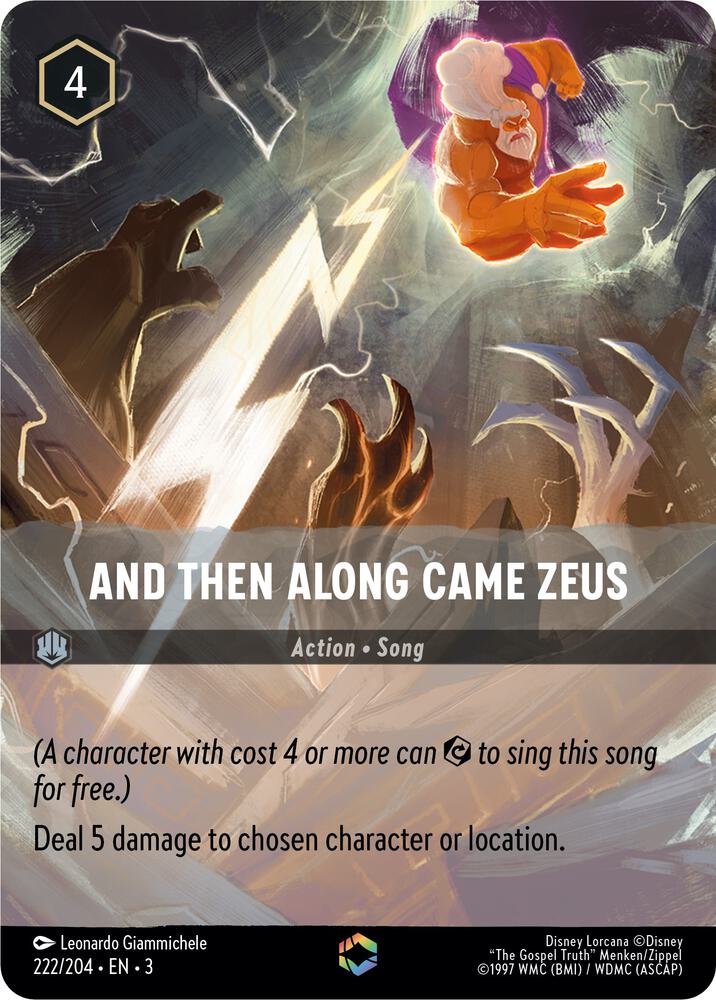 And Then Along Came Zeus (Enchanted) Into the Inklands
