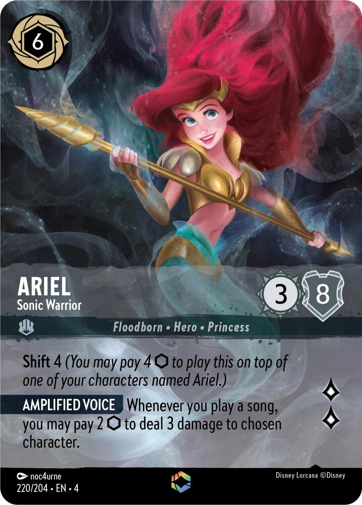 Ariel Sonic Warrior (Enchanted) Ursula's Return