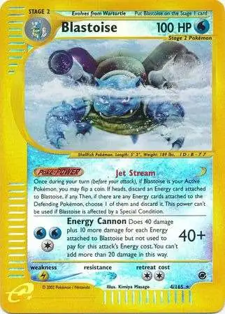 Blastoise #4 Expedition (Holo Rare)