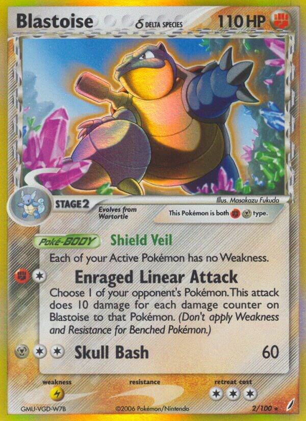 Blastoise (Delta Species) 2 Crystal Guardians