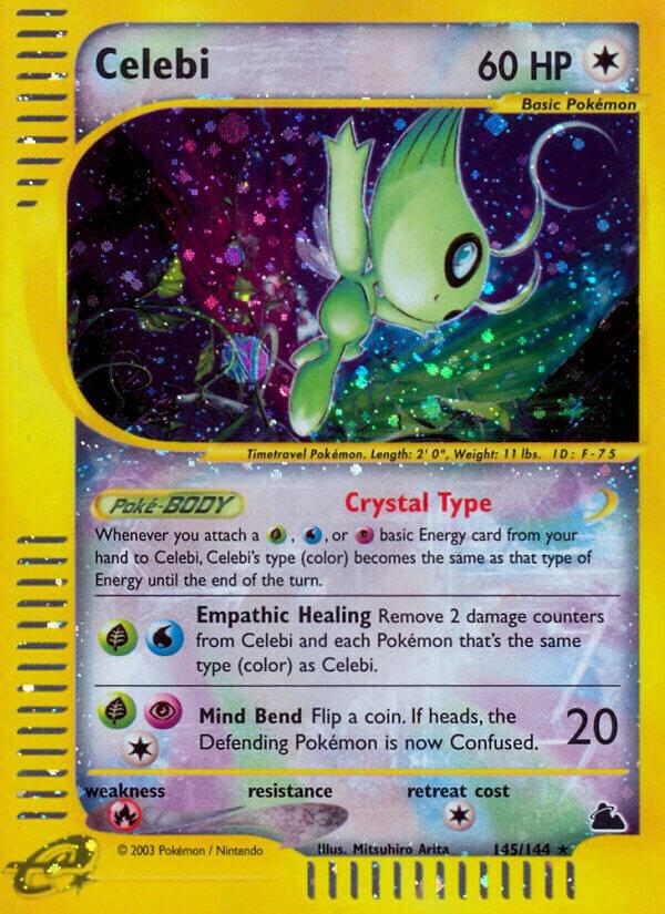 Celebi #145 Skyridge (Secret Rare)